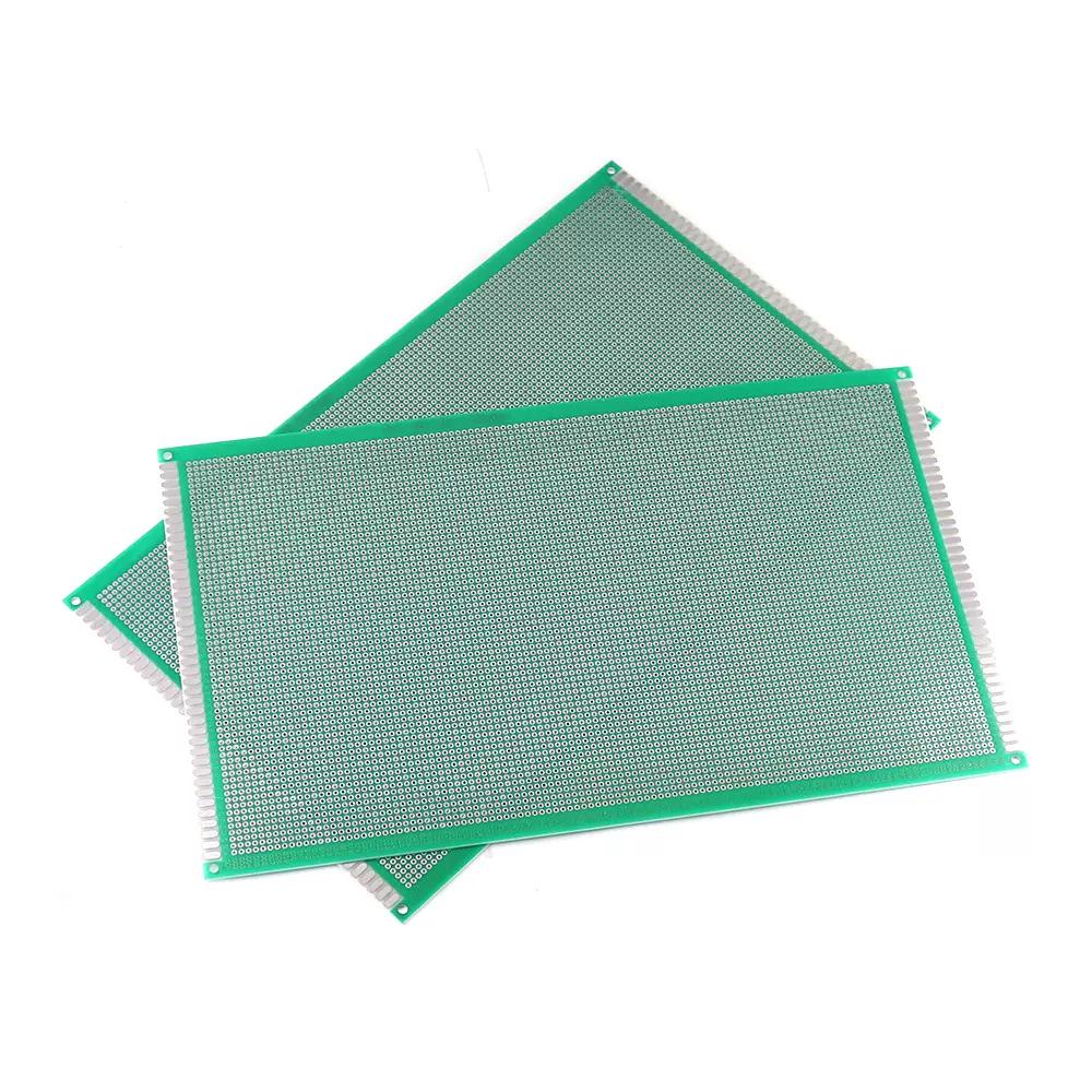 Double-Sided Universal PCB Prototype Board for Students and Soldering Projects