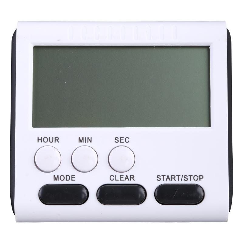 Multi-Function Electronic Timer Magnet Digital Timers Big LCD Display Count Up Countdown Timer for Break for Time Cookin