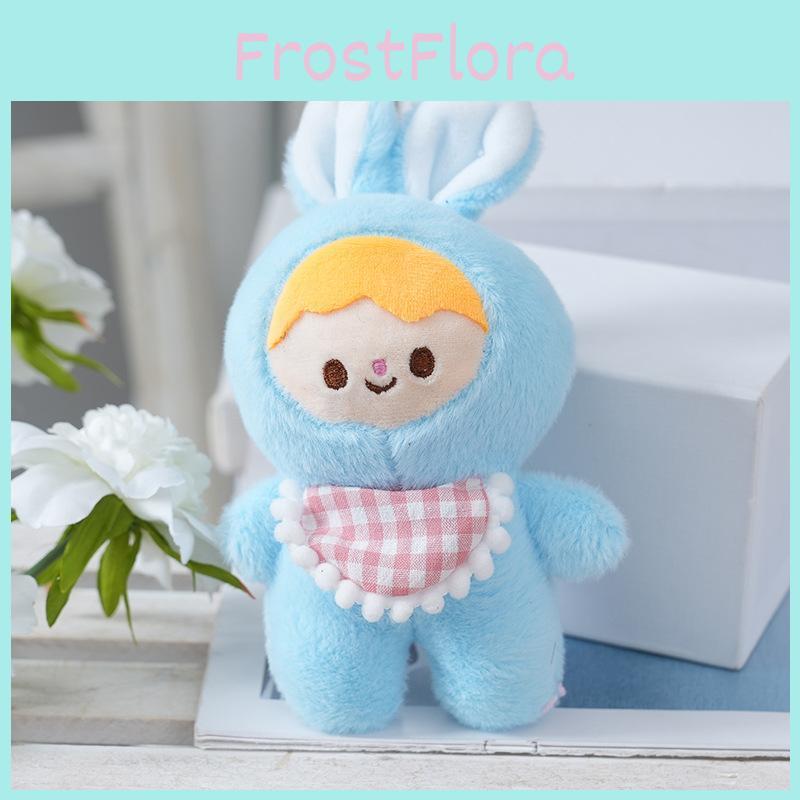 Cute Bunny Plush Toy Keychain With Pp Cotton Filling For Kids And Baby Accessories