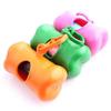 Pet Dog Bone Shape Garbage Waste Clean-up Bag Dispenser Box Carrier Holder Case