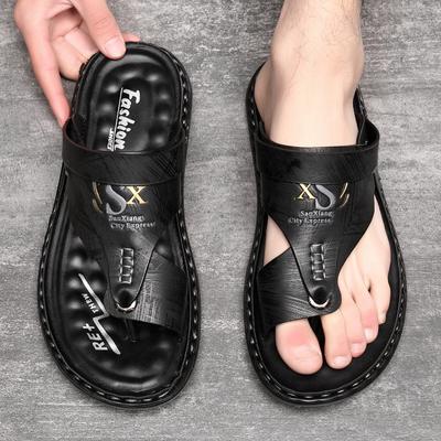 Men's Sandals Summer Anti Slip Beach Shoes Men's Large-sized New Flip Flops Casual Sandals