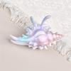 2025 UV Printed Conch Claw Clip: Summer Ocean Hair Accessory for Updo