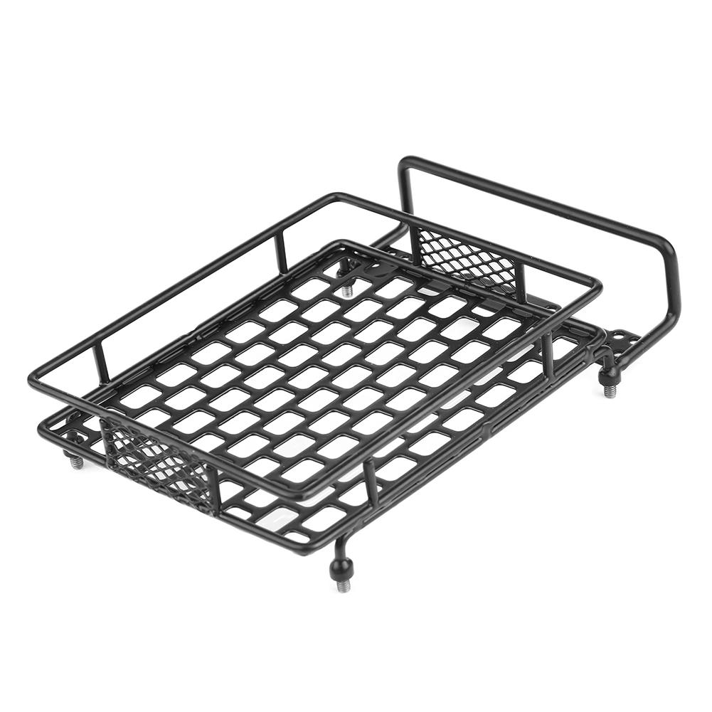 Model Vehicle Accessory Steel Luggage Tray Roof Rack for 1 10 RC Crawler Car