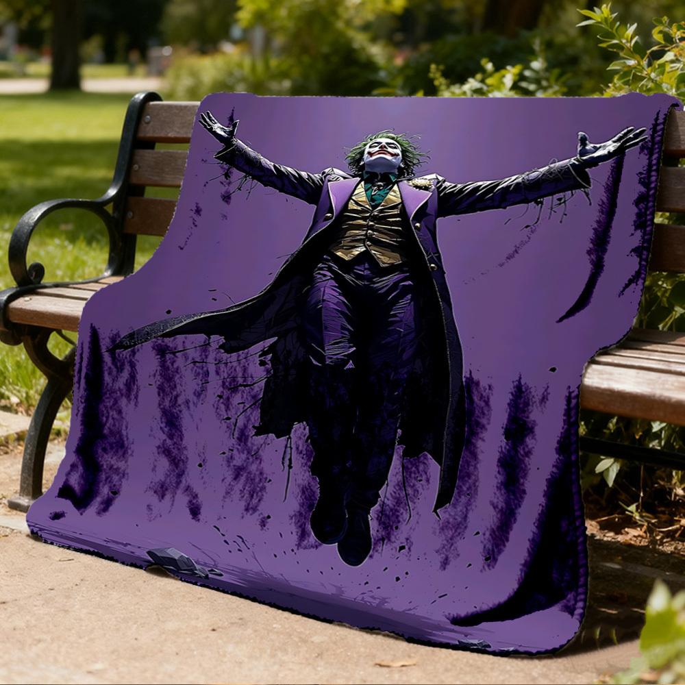 1pc Zootopia Outdoor Flannel Blanket, Soft,
