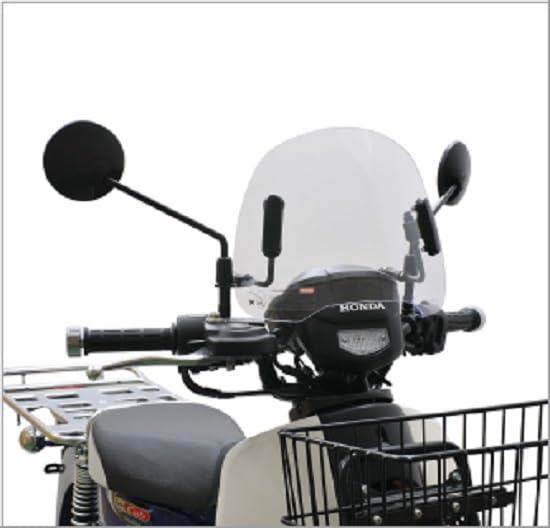 Асахи лобовое стекло (АФ АСАХИ) Короткий козырек для Super Cub 110 Pro (CUB-F8-P)