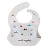 Maternal and Infant Products Baby Bib Waterproof Children's Silicone Bib, Baby Saliva Rice Pocket Leave-in Summer