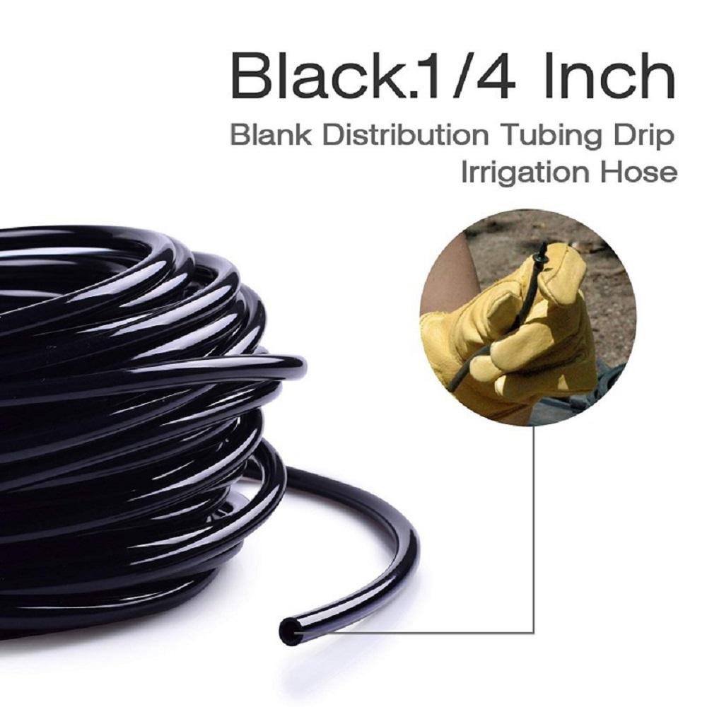 40m 1/4'' Soft Hose Watering Hose 4/7 Mm Garden Drip Pipe PVC Hose Irrigation System Watering Systems for Greenhouses