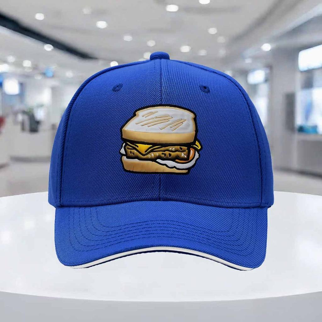 Biscuit Sandwich Graphic Baseball Cap Polyester Adjustable Outdoor Unisex Adult Hat
