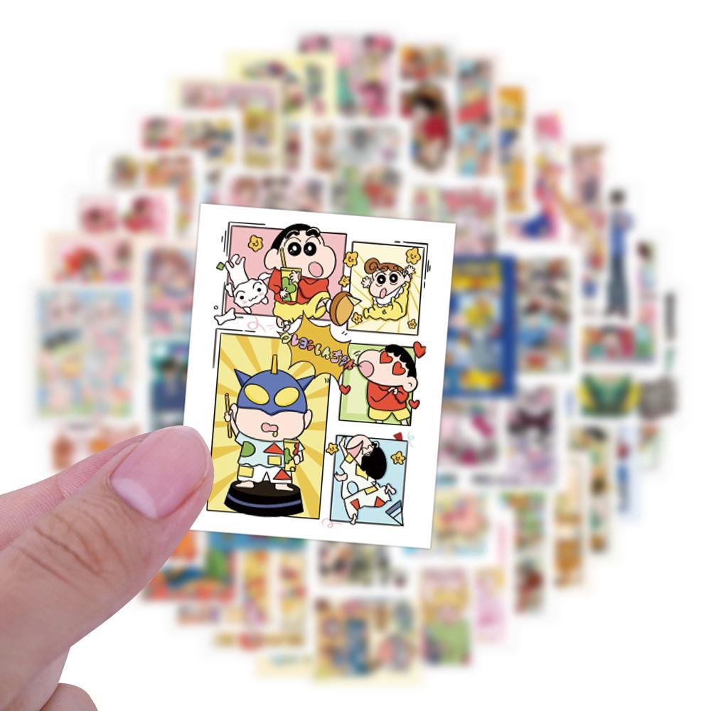 60 Cartoon Anime Storyboard Stickers for Journals, DIY, Stationery, Phones, Laptops