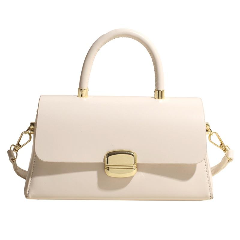 

Ручная переноска Маленькая квадратная сумка Женская Новая Повседневная Универсальная Сумка через плечо Женская сумка белый