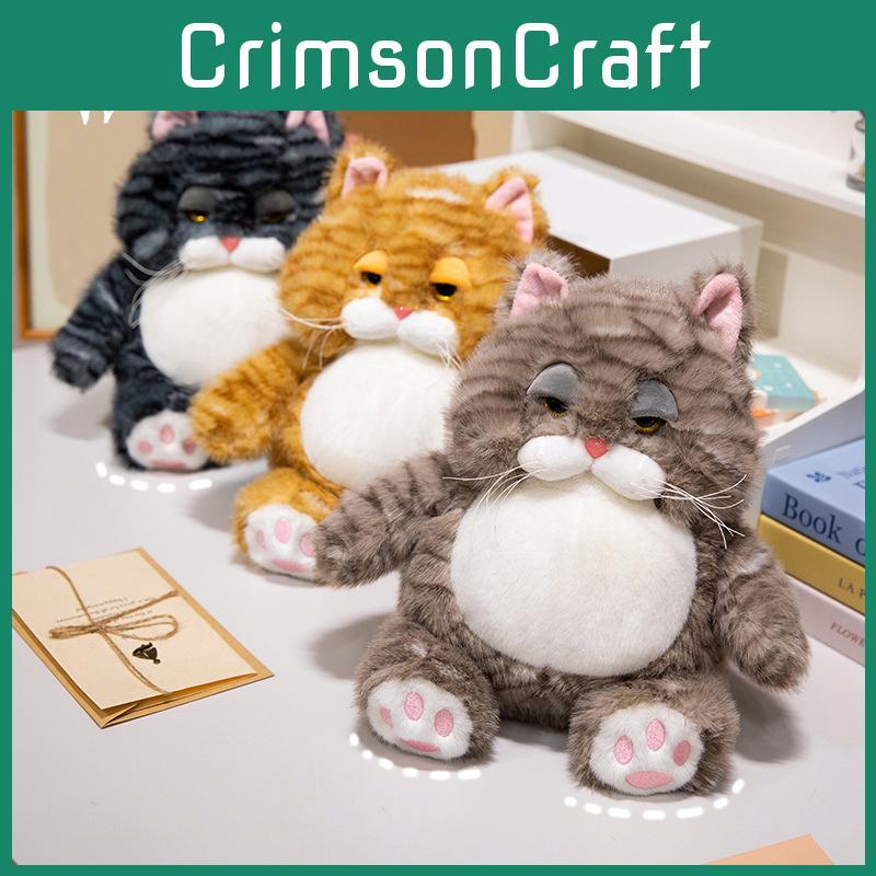 Plush Cat Cartoon Toys Animal Doll Childrens Birthday Gifts Decorations Home
