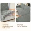 Sofa Cover Cover All-inclusive Universal Cover Fixed Non-slip Jacquard Sofa Cushion Four Seasons Universal Cushion Back Cover Hats