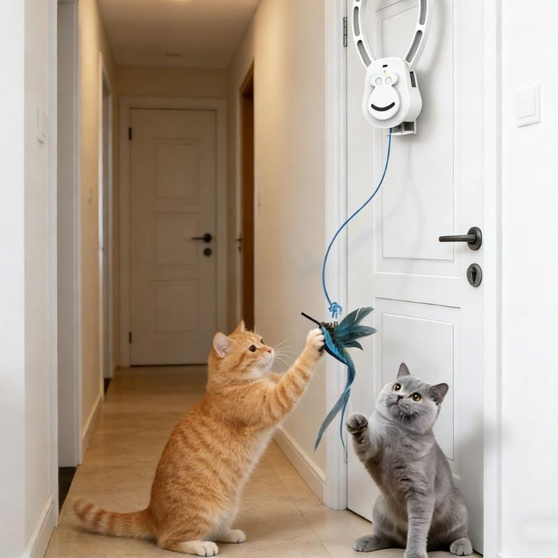 Interactives Hanging Electric with Automatic Motion and Moving Bird Kittens and Adult
