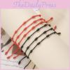 Boho Style Handmade Woven Bracelets With Adjustable Fit For Women