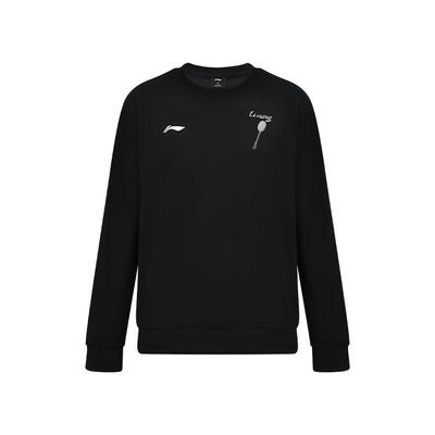 Li Ning Badminton Collection Sweatshirt Unisex Black AWDUH99-1