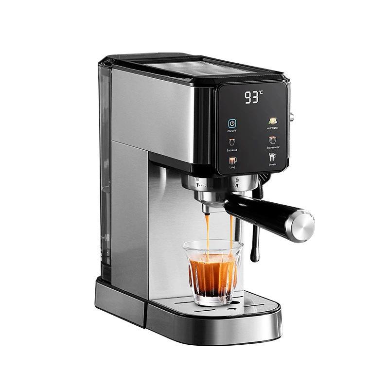 Italian Style Automatic Espresso Machine with Milk Frothing and High-Pressure Extraction
