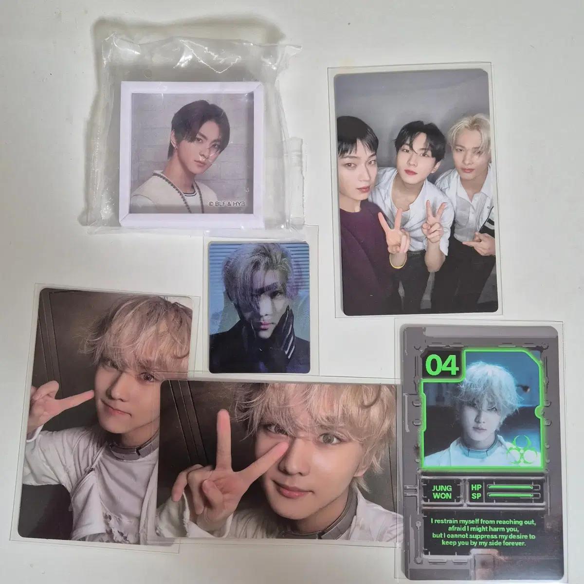 

Enhypen Чонвон Чонвон Сегакудзи Акриловый набор