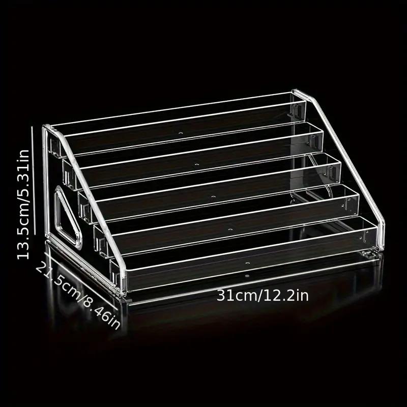 

Современный прозрачный пластиковый держатель для поздравительных открыток, 1 шт., органайзер для витрин, стойка для магазинов цветов и подарков, универсальная праздничная подставка для открыток на Рождество и Хэллоуин 5-Tier