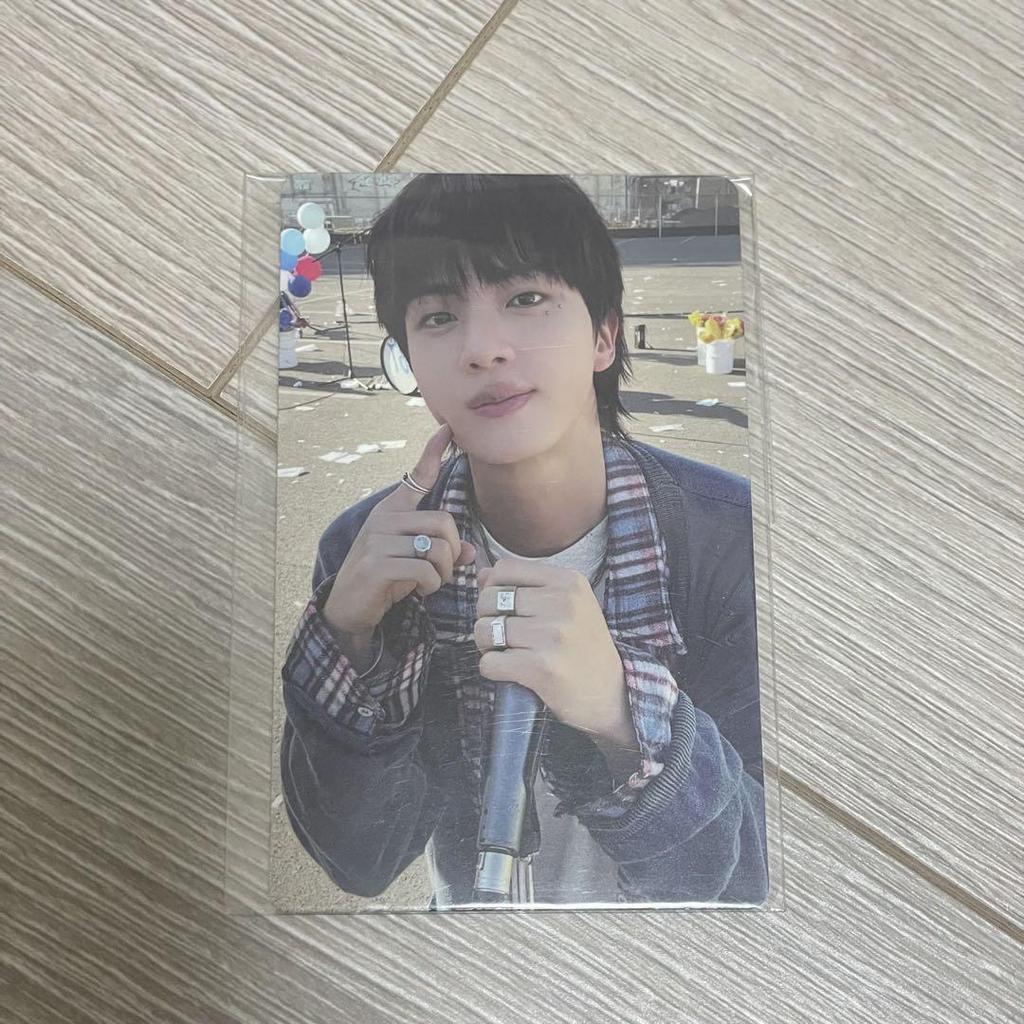[USED] BTS Jin Happy Venue Exclusive Album Purchase Bonus Trading Card