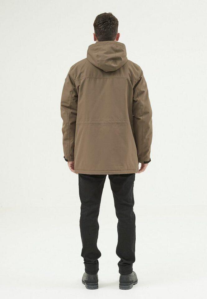 Зимняя куртка Whistler Parka Buron длинного кроя зеленого цвета