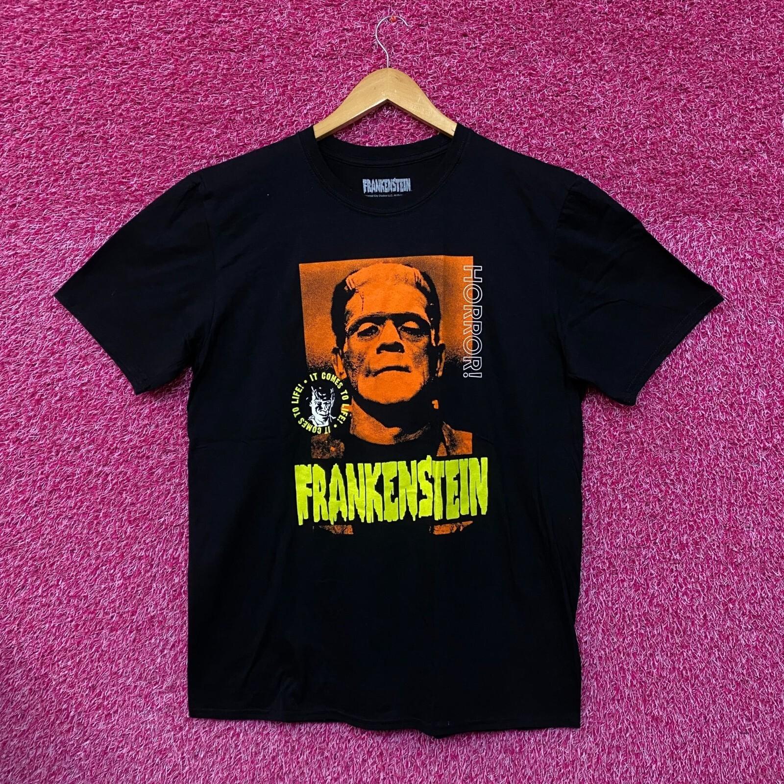 Frankenstein Universal Studios Monster Horror Movie Tee L M