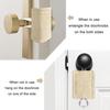 3Pcs Door Silencer Prevent Locking Anti-collision No Noise Elastic Bands Sound Insulation Toddler Safety Door Latch Cover Living Room Supply