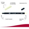 Tombow Graphic Marker Dual Brush Pen ABT 020 Water-Based AB-T020