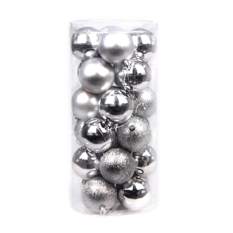 Christmas Ball Ornament 24pcs/box Baubles Holiday Wedding Home Decor