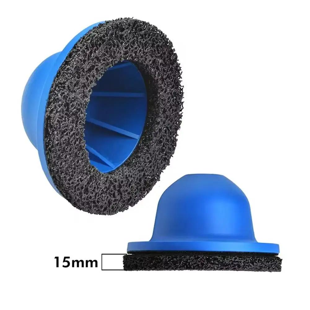 Wheel Hub Brush Cleaning Rotor Wheel Hub Grinder Rust Grinding / Cleaning Rotor / Rim Surface for Cordless/ Air Drill