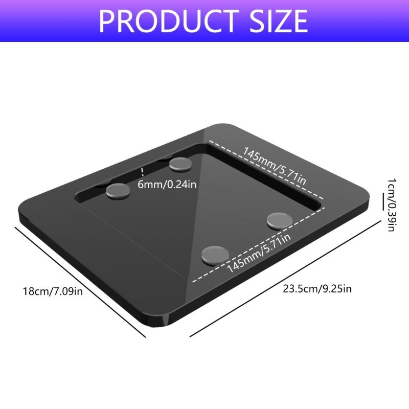 Acrylic Widening Stand For 24inch Desktop Computer Heavy Duty Holder Wider Computer Base Replacement Accessories