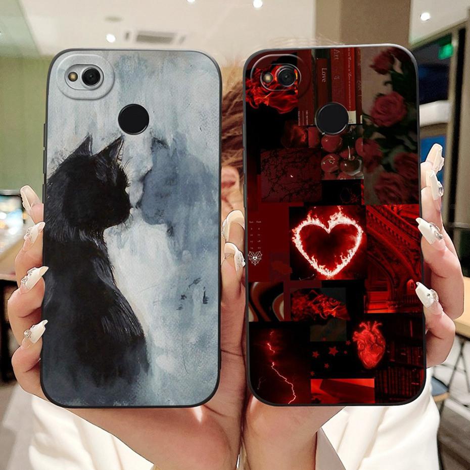 Fashion Painting Phone Case For Xiaomi Redmi 4X 4A Soft Silicone Shockproof Cover For Redmi4A Redmi4X Cases Bumpers