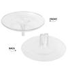40Pcs Hydroponic Floating Flower Holder Transparent Plastic 50Mm Plant Fixation Insert Floating Floral Display Stand for Water