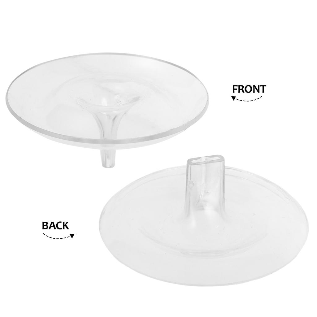 40Pcs Hydroponic Floating Flower Holder Transparent Plastic 50Mm Plant Fixation Insert Floating Floral Display Stand for Water