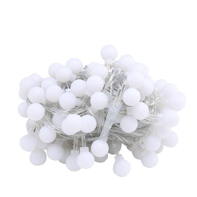 Colorful LED Snowflake String Lights: Battery-Powered Decorative Lights for a Festive Atmosphere