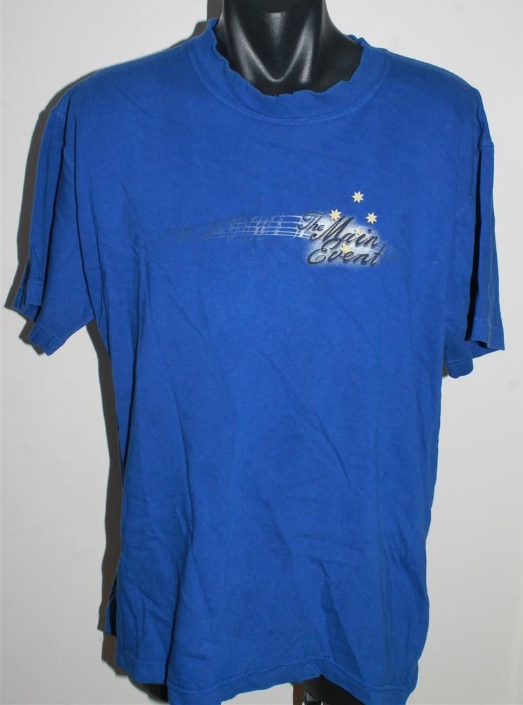 

The Main Event Australia 1998 TShirt Size L East Coast John Olivia amp Anthony Unisex T-Shirt XXXXL