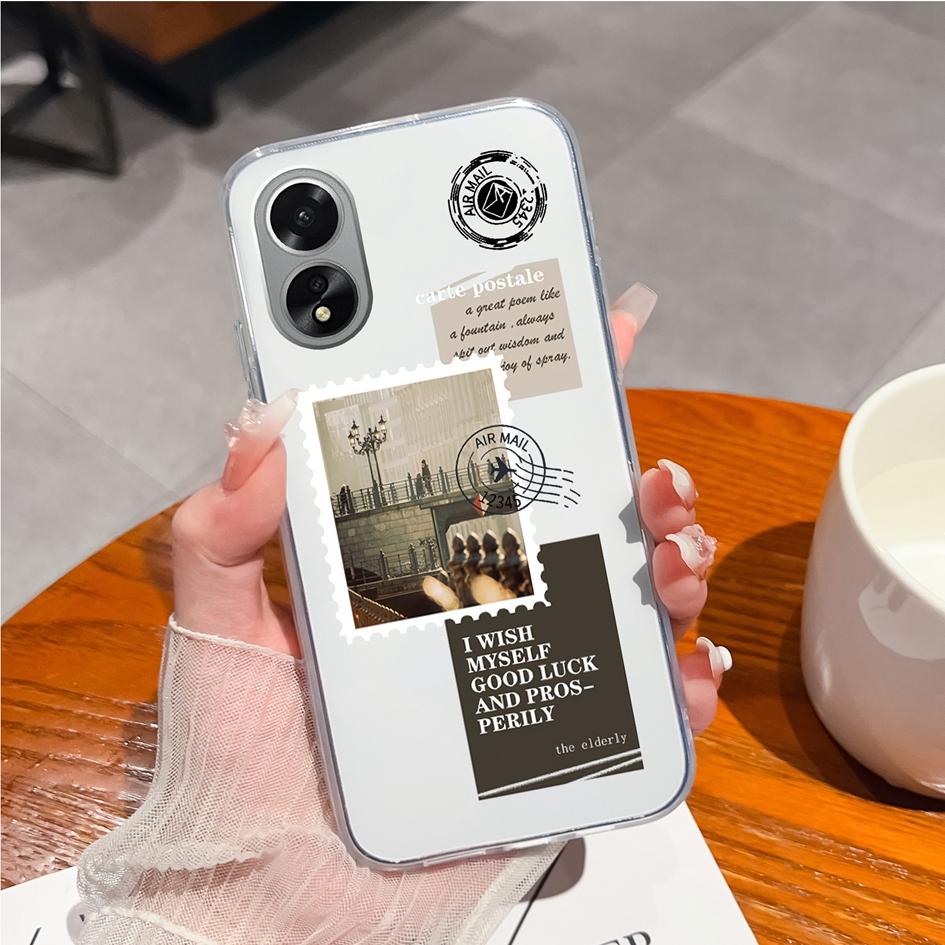 Dla OPPO Reno10 Pro A38 A79 A98 Realme 10 11 Narzo N53 Case śliczne moda astronauta dziewczyna przezroczysty miękki silikon TPU matowe etui na zderzak OPPO