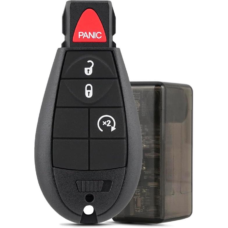 IYZ-C01C Key Fob FOBIK Replacement Remote Key DIY Kit For Dodge Ram 1500 2500 2009 2010 2011 2012 Grand Caravan Charger Challenger Durango Journey
