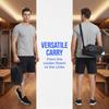 Waterproof PU Golf Shoe Bag With Handle Travel Shoe Organizer  Sports Shoes Storage