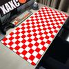 Black And White Checkered Mousepad Gamer Gaming Laptops Mausepad Mouse Pad Computer Mouse Ped Pc Accessories Rubber Mat Deskmat