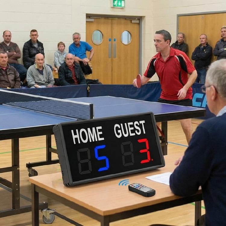 LED Electronic Scores keeper With Remote Control Indoor Electronic LED Scoreboard Multi-Sport Digital Scoreboard