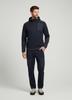 Men's Outdoor Half-Zip Hooded Sweatshirt - APH Series, Long Sleeve for Autumn & Winter Warmth, Bird House Style