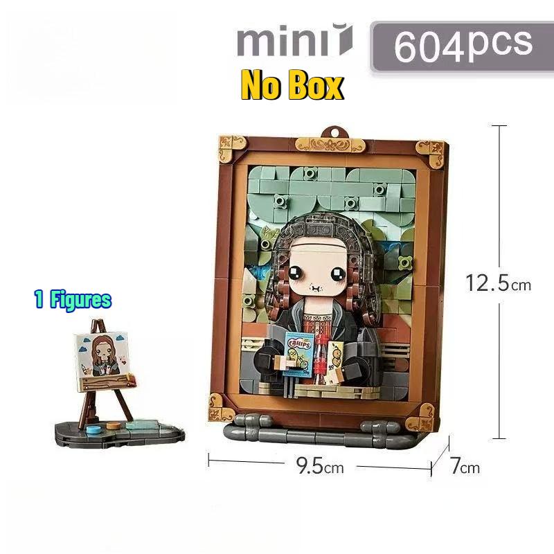 Světově proslulý olejomalba stavebnice kreativní montáž závěsná malba ozdoby sada kostek hračky dárky pro dospělé děti