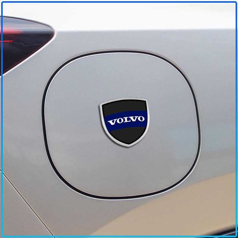 Car Metal Sticker Custom Shield Car Rear Trunk Shield Emblem Badge Sticker For Volvo XC60 XC90 S60 S80 S40 V40 V60 V70 V50 XC70
