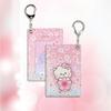 BTS BT21 Official Minini PU Leather Patch Card Holder CHEERY BLOSSOM Authentic
