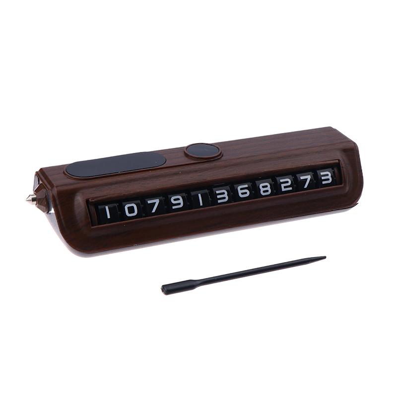 Temporary Parking Permit Car Phone Number Plate Lady Style Free Shipping Automobile Parts And Accessories