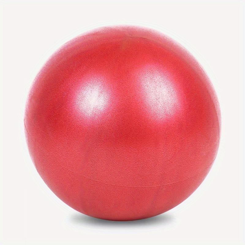 Mini fitness Pilates yoga ball, stability training, physical therapy and balance improvement, with inflatable straw