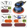5-inch Stainless Steel Pneumatic Orbital Sander & Car Polisher