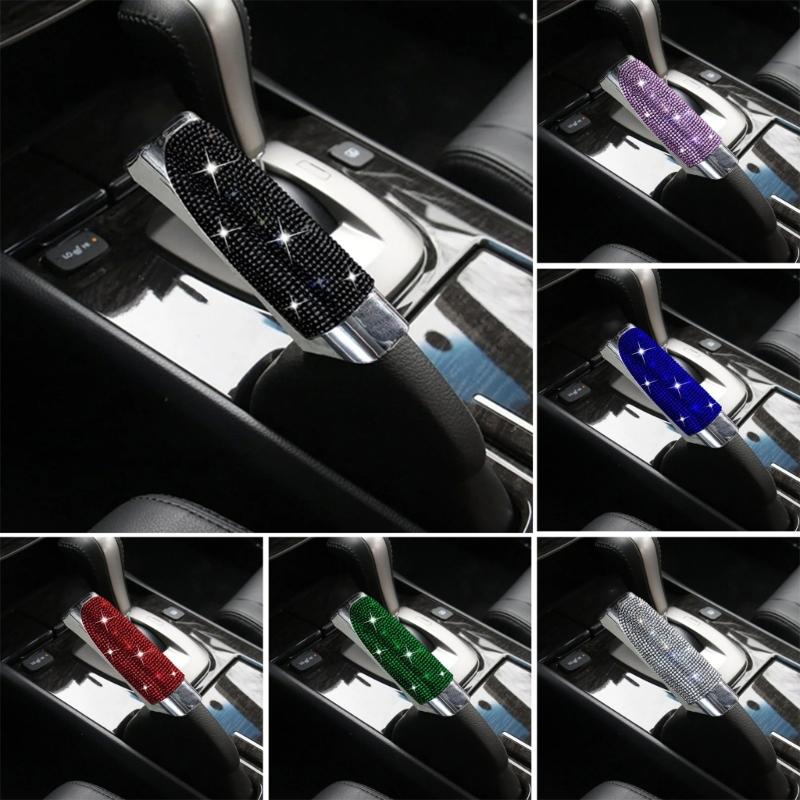 Glitzernder Handbremsgriffbezug Ersetzen Universal Griff Schalthebel Racing Parken Schick Griffbezug Exklusiv