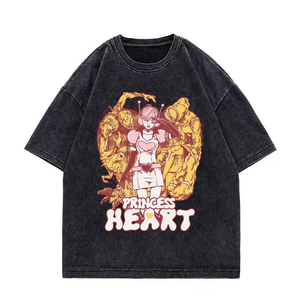 Game Silent Hill Vintage Washed Tshirt Men Women Gothic Fashion T Shirts High Quality Cotton Oversized Tshirts Streetwear