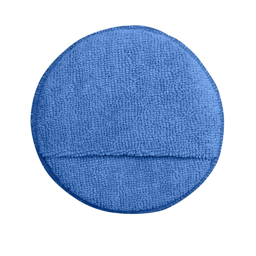 Round Waxing Car Washing Sponge Block Crystal Plating Polishing Cleaning Tool Waxing